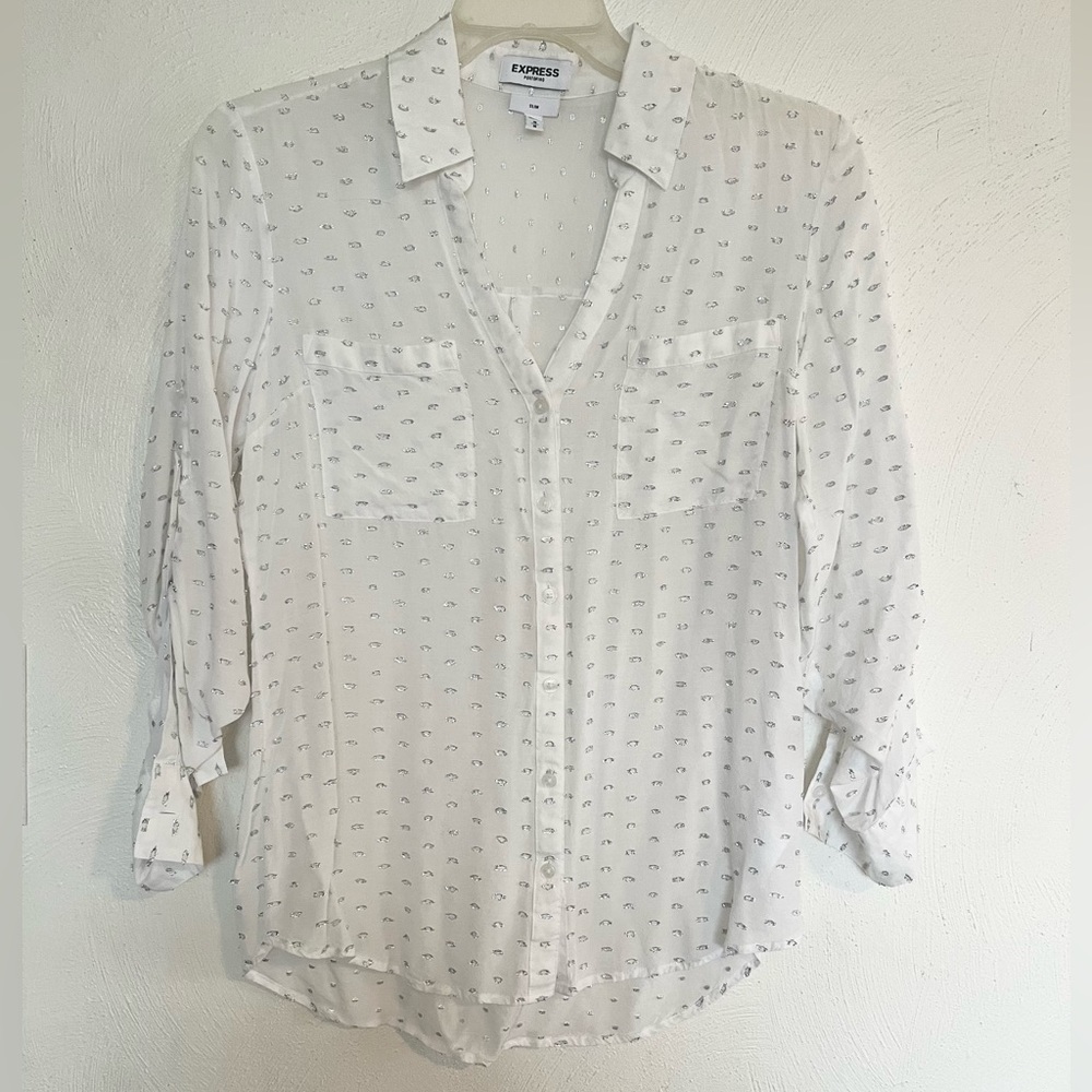 Express Portofino blouse size M slim